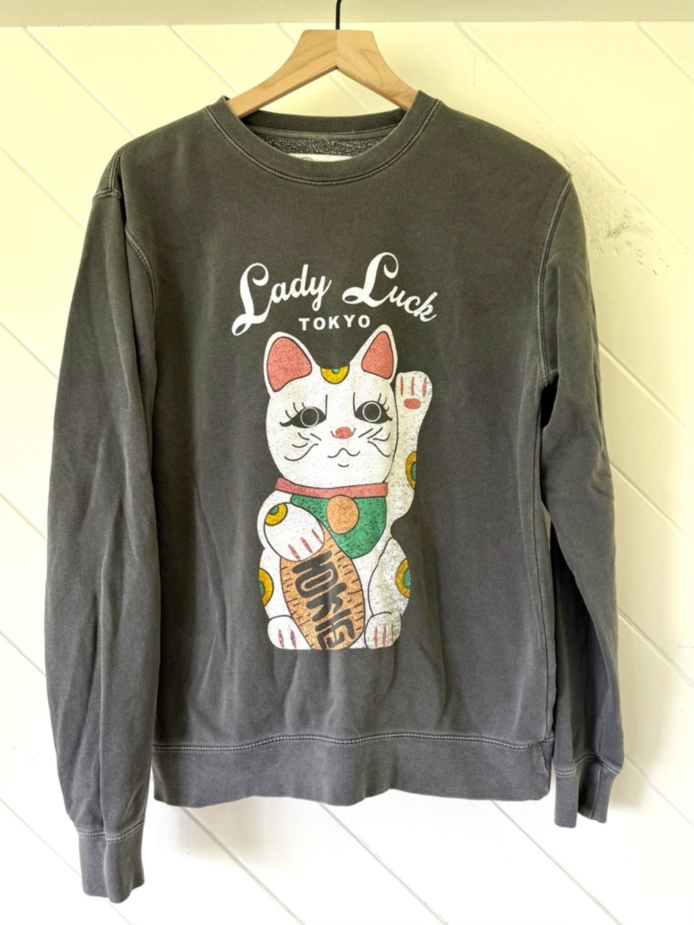 Girl Dangerous Lady Luck sweatshirt